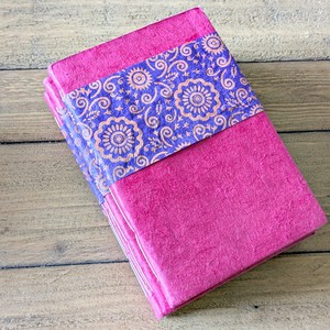 Eco friendly Lokta paper pocket notebook from Shakti.ism