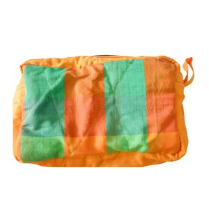Large colourful upcycled sari box pouches from Shakti.ism