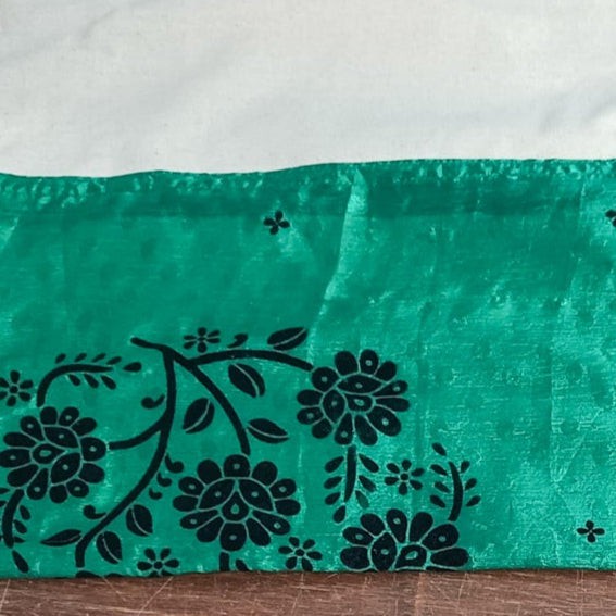 Half sari, half cotton tote bag, ethically handmade in India from Shakti.ism
