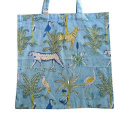 XL block and screen printed tote bags, large capacity via Shakti.ism