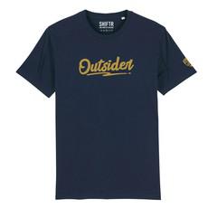 Outsider T-shirt - Navy van Shiftr for nature