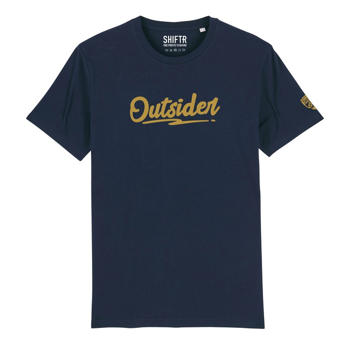 Outsider T-shirt from Shiftr for nature