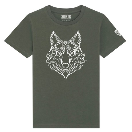 DE WOLF - T-shirt - Kids from Shiftr for nature