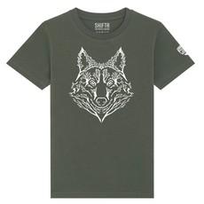 DE WOLF - T-shirt - Kids van Shiftr for nature