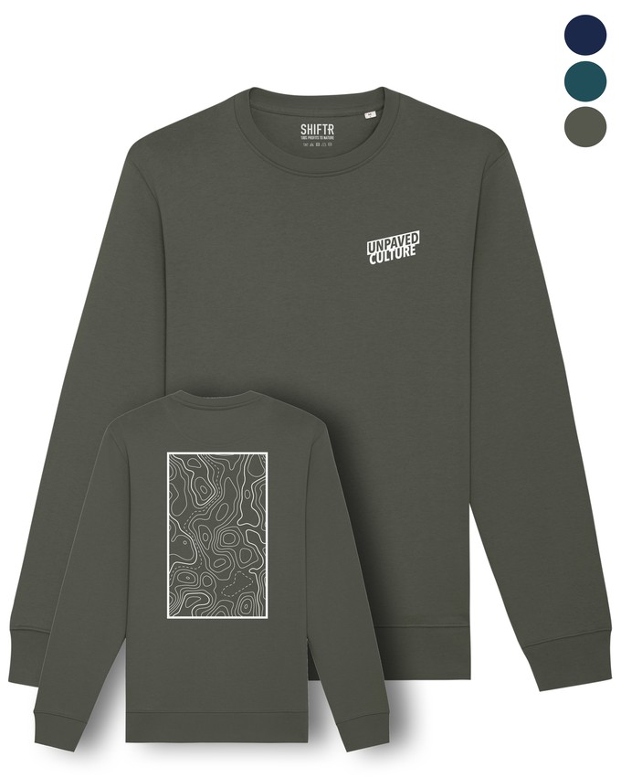 Unpaved Culture Sweater from Shiftr for nature