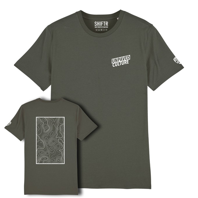 Unpaved Culture T-shirt from Shiftr for nature