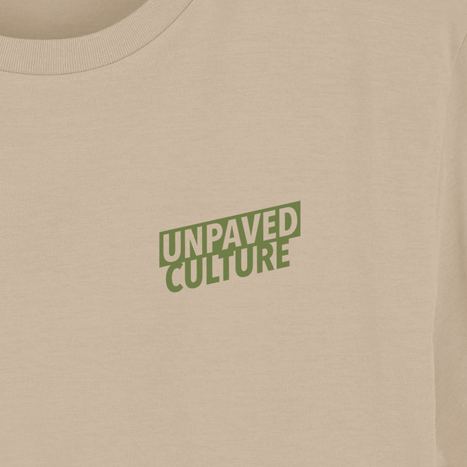 Unpaved Culture T-shirt from Shiftr for nature