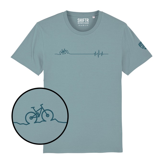 MTB Heartbeat T-shirt from Shiftr for nature
