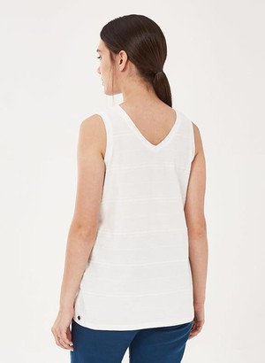 Sleeveless Top White from Shop Like You Give a Damn