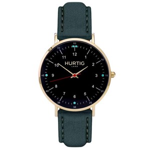 Horloge Moderno Goud Zwart & Bosgroen from Shop Like You Give a Damn