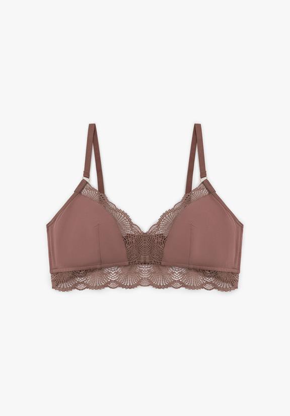 Bralette Stipa Warm Bruin from Shop Like You Give a Damn