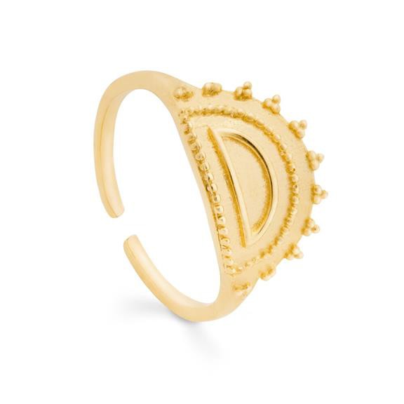 Half Moon Ring Verguld from Shop Like You Give a Damn