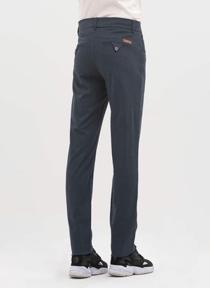 Broek Regular Fit Navy from Shop Like You Give a Damn