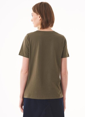 T-Shirt Biologisch Katoen Groen from Shop Like You Give a Damn