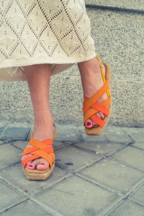 Sandalen Algarve Oranje from Shop Like You Give a Damn