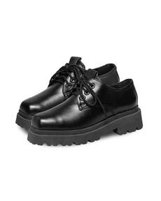 Derby Sienna Squared Zwart via Shop Like You Give a Damn