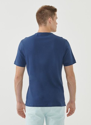 Henley T-Shirt Navy from Shop Like You Give a Damn