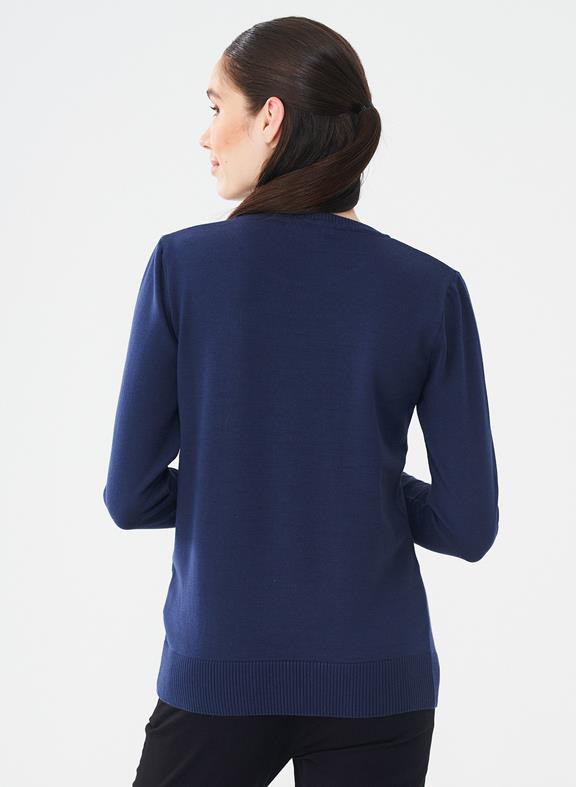 Sweater Navy Blue from Shop Like You Give a Damn