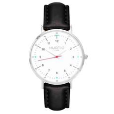 Horloge Moderno Zilver, Wit En Zwart via Shop Like You Give a Damn
