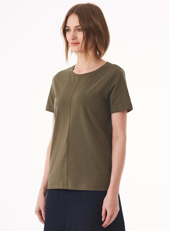 T-Shirt Biologisch Katoen Groen from Shop Like You Give a Damn