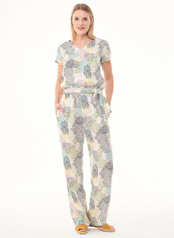 Jumpsuit Met Stippenprint Veelkleurig from Shop Like You Give a Damn