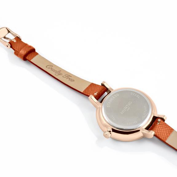 Horloge Amalfi Petite Gold, White & Tan Oranje from Shop Like You Give a Damn