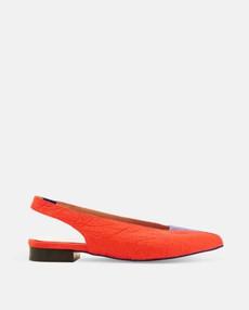 Sandaal Ananas Bicolor Rood via Shop Like You Give a Damn