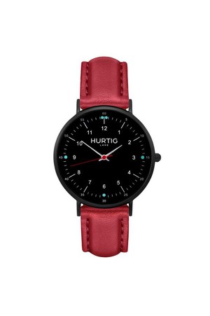 Moderno Horloge All Black & Rood from Shop Like You Give a Damn