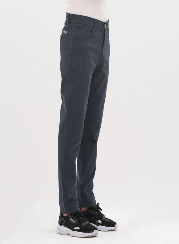 Broek Regular Fit Navy from Shop Like You Give a Damn