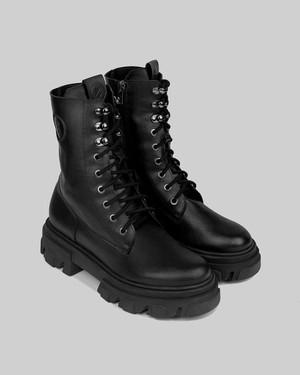 Combat Boots Zwart from Shop Like You Give a Damn