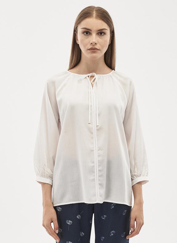 Blouse Tencel Met 3/4 Mouwen from Shop Like You Give a Damn