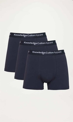 Boxershorts 3-Pack Donkerblauw from Shop Like You Give a Damn