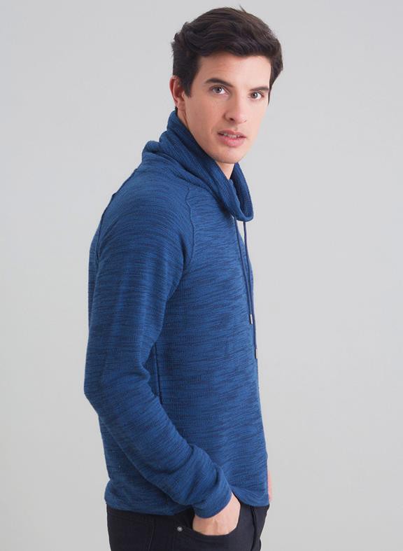 Sweatshirt Sjaal Blauw from Shop Like You Give a Damn