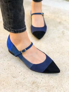 Ballerina's The Blues Jazz Blauw via Shop Like You Give a Damn