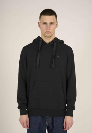 Hood Basic Badge Sweat Black from Shop Like You Give a Damn