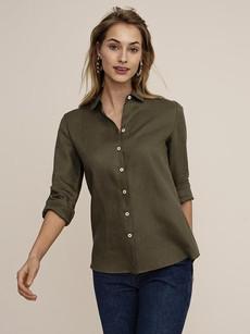 Blouse Elm Olijf via Shop Like You Give a Damn