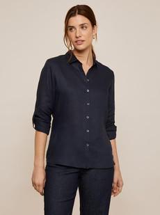 Blouse Elm Donkerblauw via Shop Like You Give a Damn