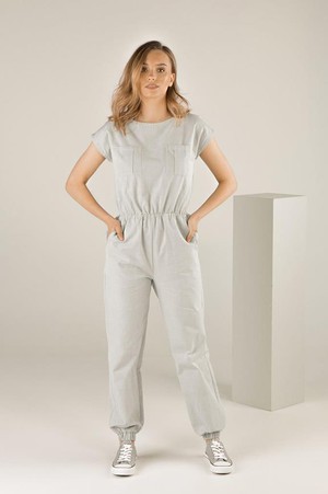 Jumpsuit Mindful Warrior Light Sage from Shop Like You Give a Damn
