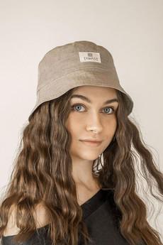 Bucket Hat Toendra Hazelnoot via Shop Like You Give a Damn