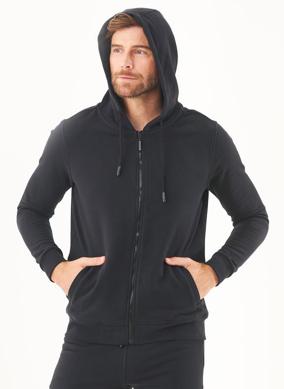 Sweatvest Soft Touch Zwart from Shop Like You Give a Damn