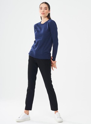 Sweater Navy Blue from Shop Like You Give a Damn
