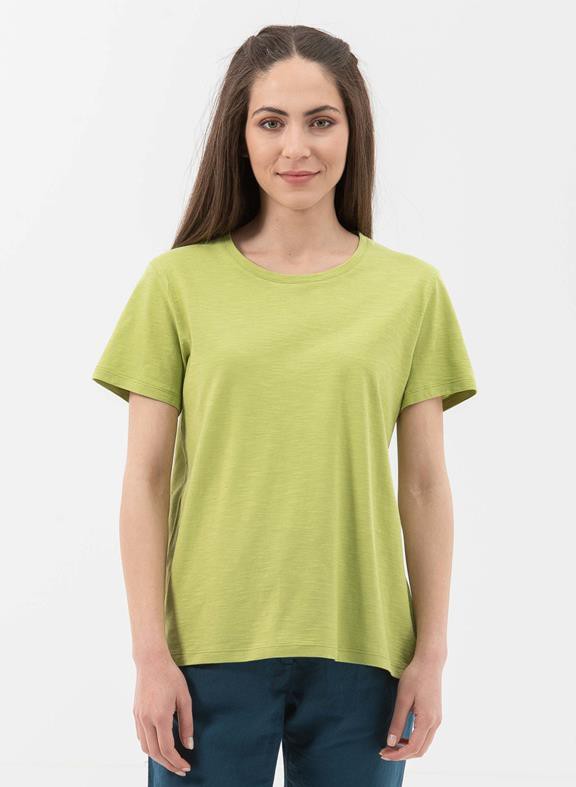 Basic T-Shirt Green from Shop Like You Give a Damn