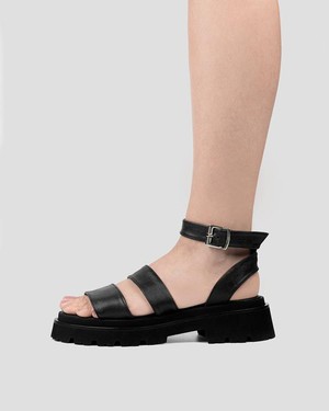 Sandalen Met Bandjes Zwart from Shop Like You Give a Damn