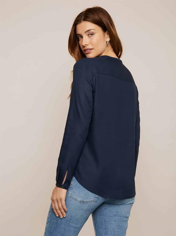 Magnolia Blouse Blue from Shop Like You Give a Damn