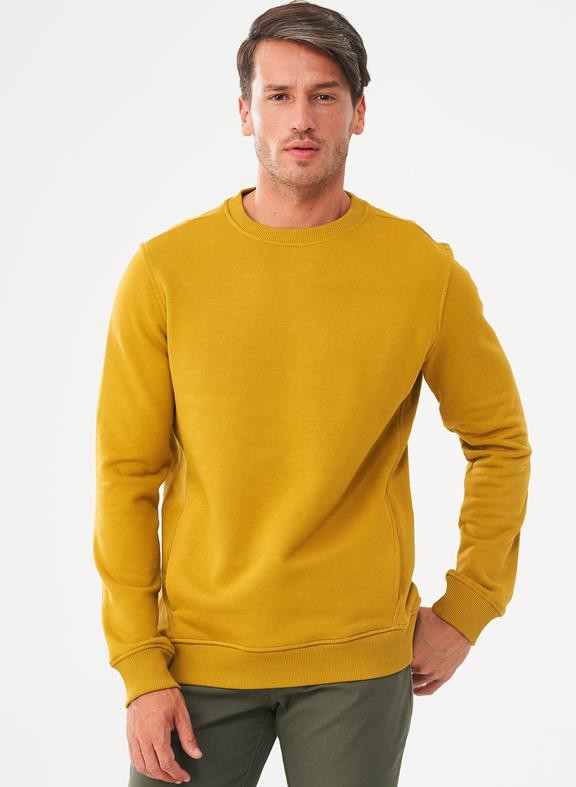 Sweatshirt Donkergeel from Shop Like You Give a Damn