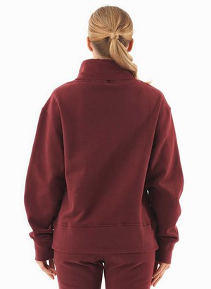 Sweater Coltrui Bio-Katoen Bordeaux from Shop Like You Give a Damn