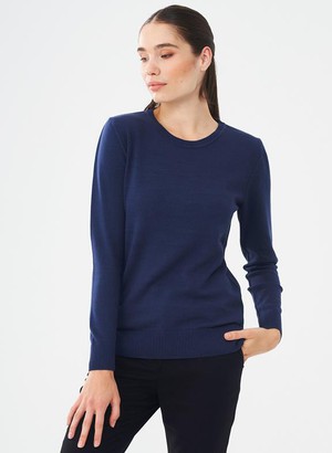 Trui Navy Blauw from Shop Like You Give a Damn