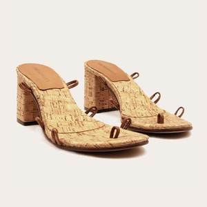 Sandalen Camila+ Kurk Zwart from Shop Like You Give a Damn