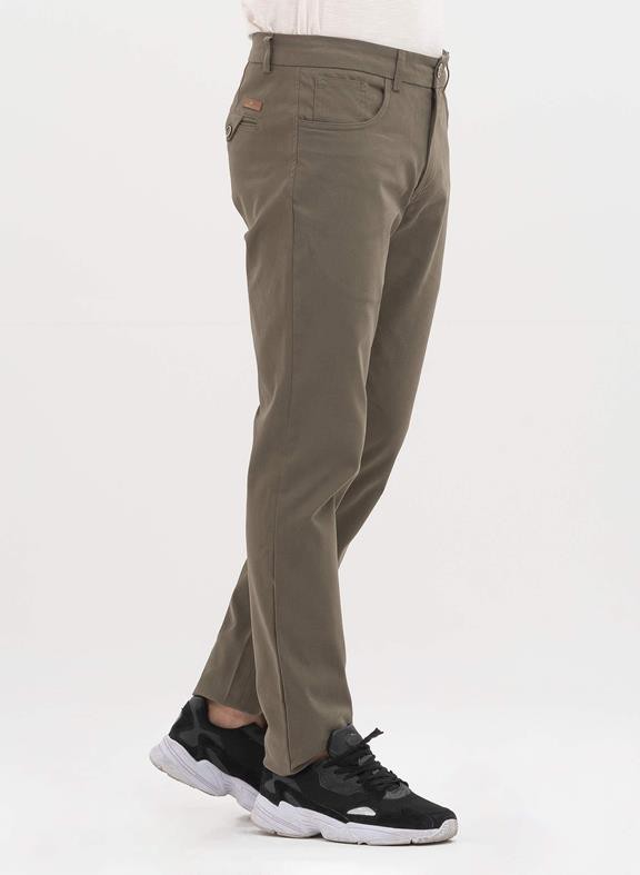 Broek Biologisch Katoen Khaki from Shop Like You Give a Damn