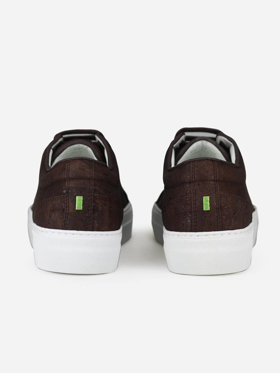 Sneakers Kastanje Bruin Essential from Shop Like You Give a Damn